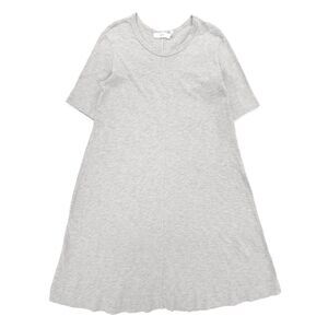 WILT Trapeze Tee Dress Short Sleeve Babydoll Heathered Gray Minimalist Casual XS